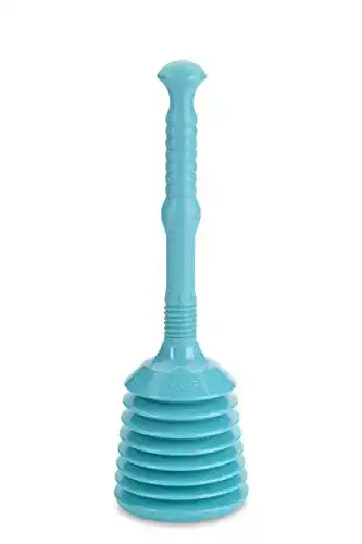 Pömpel Turbo Produkte Turbo Stampfer Türkis für Rohrreinigung