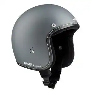 Bandit Jet Premium Motorradhelm in Mattem Grau