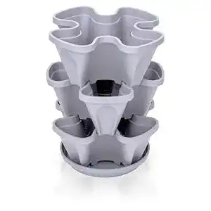 Pflanzturm Minify Blumentopf Säulentopf stapelbar 3er oder 6er Set