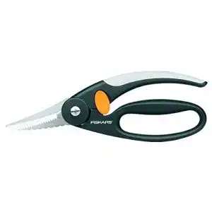 Fischschere Fiskars 22 cm Gesamtlänge aus Qualitätsstahl und Kunststoff