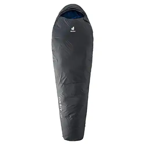 Deuter Schlafsack Orbit +5° L Kunstfaser Schlafsack für große Personen