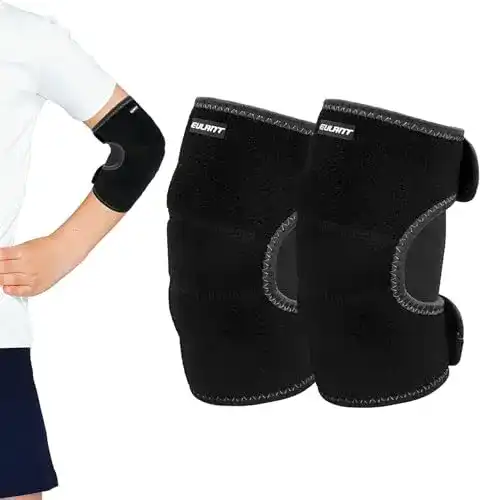 Ellenbogenschoner EULANT für Volleyball mit Klettverschluss für Kinder