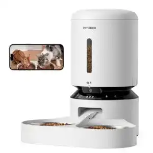 Futterautomat für 2 Katzen mit 5L Kapazität und HD Kamera von Petlibro