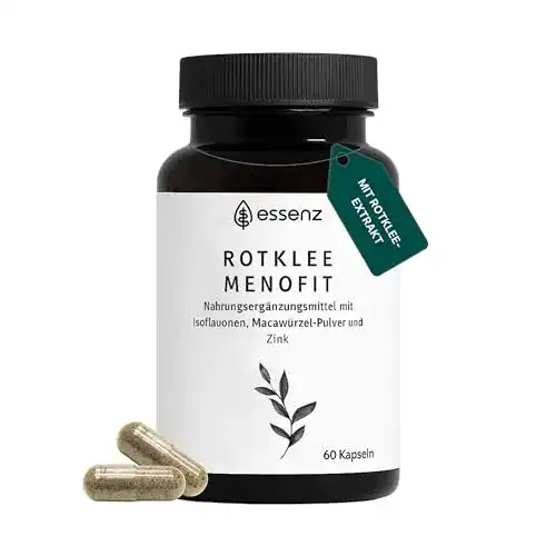 Rotklee MenoFit Kapseln – 60 natürliche Kapseln mit Rotklee-Extrakt