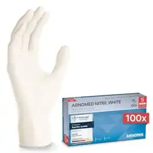 Einmalhandschuhe Arnomed Nitril 100 Stück Box Größe S