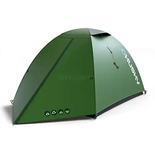 Husky Zelt Bret 2 Green Outdoor Zelt für Camping und Trekking