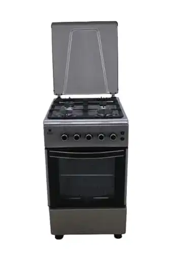 Gasherd Gasline 50 cm mit 4 Flammen und Gasbackofen SHGG5060AZU