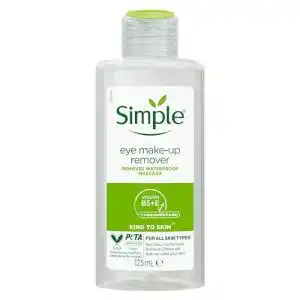 Make-up Entferner Simple für sanfte Reinigung der Augenpartie