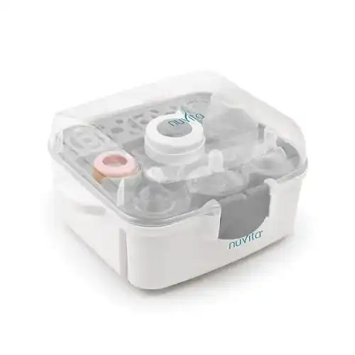 Mikrowellen Sterilisator Nuvita 1085 für Babyflaschen und Zubehör