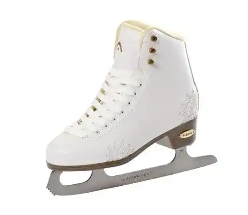 Schlittschuhe für Damen und Mädchen Head Amber in Weiß, Größe 35