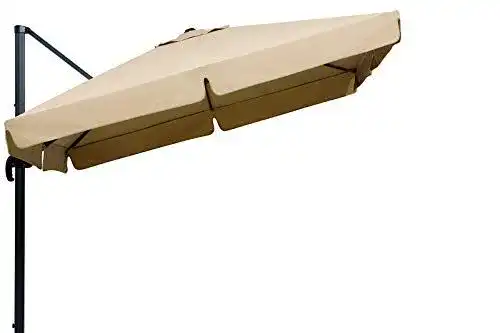 Sonnenschirm Schneider Rhodos quadratisch 300 x 300 cm mit Alu/Stahl-Gestell