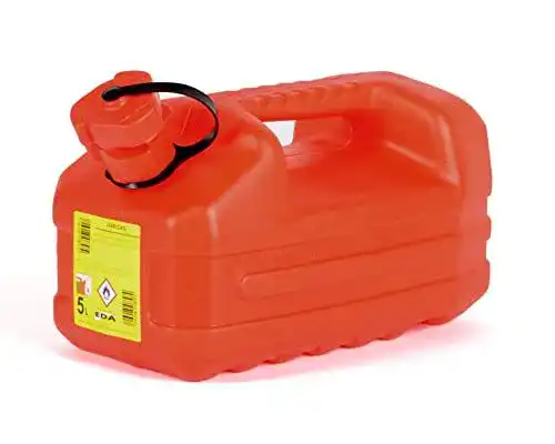 Benzinkanister 5 Liter aus Kunststoff von EDA Plastiques