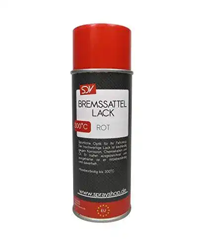Bremssattellack SDV Chemie rot 400ml hitzebeständig bis 300°C