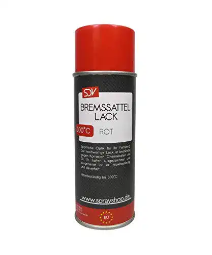 Bremssattellack SDV Chemie rot 400ml hitzebeständig bis 300°C