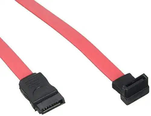 SATA-Kabel PremiumCord 0,5 m mit 90° Stecker