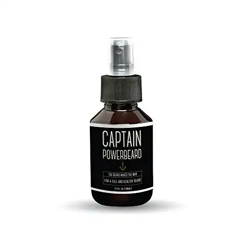 Bartwuchsmittel Captain Powerbeard Spray für Haarwachstum