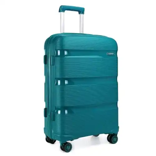 Kono Hartschalenkoffer 76 cm mit TSA Schloss und 4 Rollen