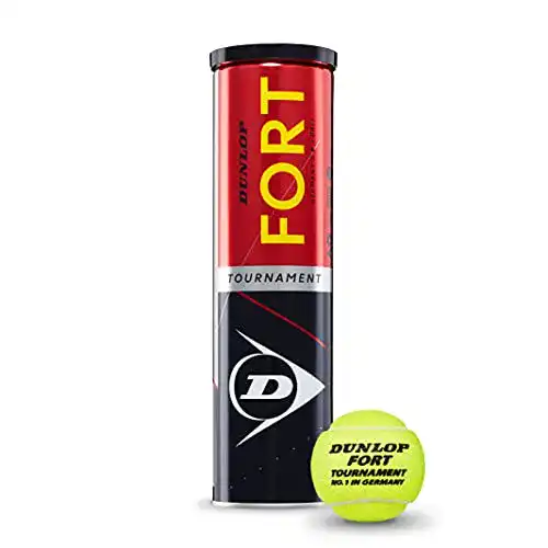 Dunlop Tennisbälle Fort Tournament für Turnier- und Freizeitspieler