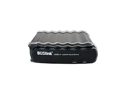 Externe Festplatte mit 3 TB Speicher, USB 3.0 und eSATA-Anschluss