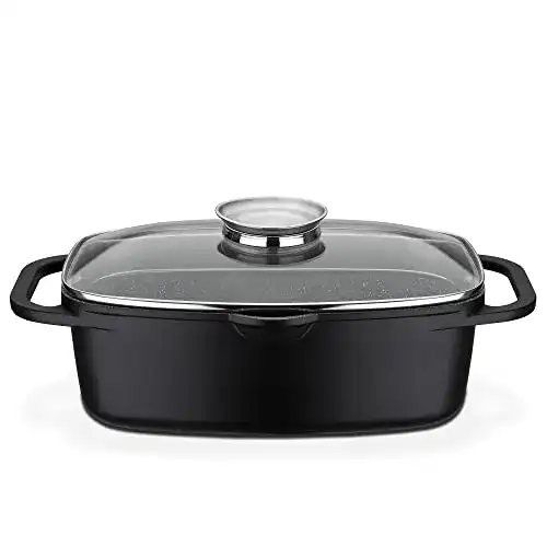 Bräter GSW Universal Gourmet Granit mit Deckel