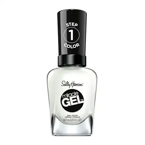 Sally Hansen Miracle Gel Nagellack in Weiß – Nr. 450 Get Mod