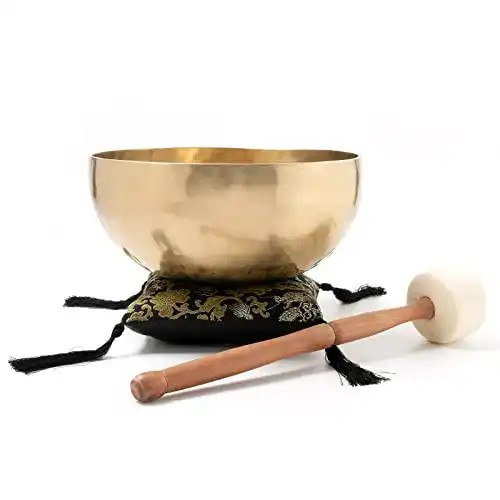 Traditionelle Klangschale für Yoga und Meditation aus Nepal
