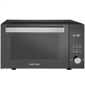 Mikrowelle ProfiCook 23 Liter mit Grill und vertikal öffnender Tür