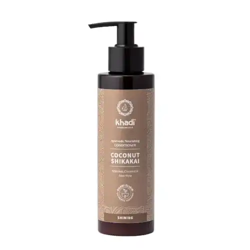 Locken-Conditioner Khadi Coconut Shikakai – Ayurvedische Haarkur für Geschmeidigkeit und Glanz