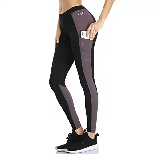 Fahrradhose lang Santic Damen gepolstert 7/8 für Radsport