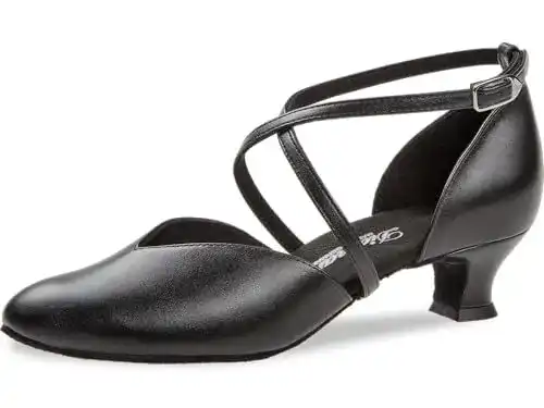 Tanzschuhe Diamant Latein 107-013-034 für Damen in Schwarz