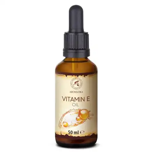 Vitamin E Öl Tropfen 50ml von Aromatika für natürliche Hautpflege