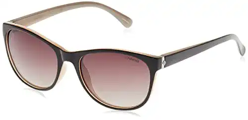 Polaroid Damen Sonnenbrille P8339 La Kih in Schwarz/Braun