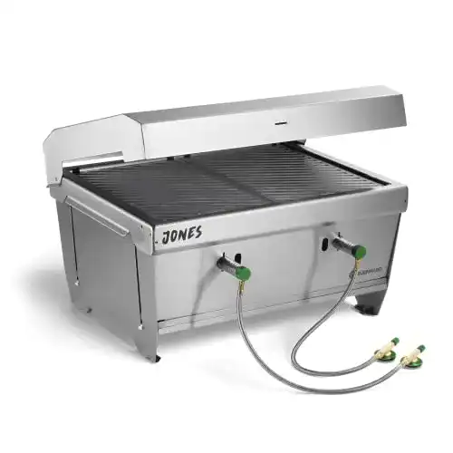 Campingkocher BURNHARD Klappgrill Jones mit 2 Brennern