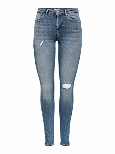 Skinny Jeans für Damen von ONLY ONLPOWER MID Push SK DT REA264