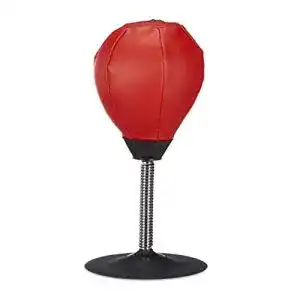 Boxbirne Relaxdays 10022328 Punchingball Tisch für Büro und Zuhause