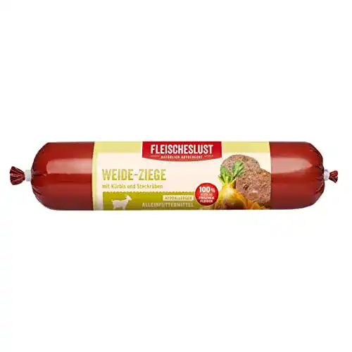 Fleischeslust Weide-Ziege Hypoallergen Hundefutter für Hunde mit Allergien