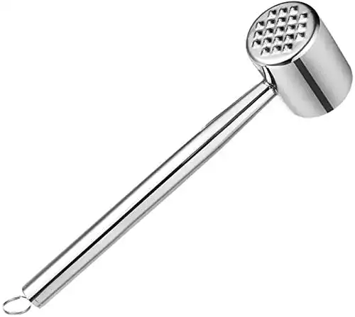 Doppelseitiger Fleischklopfer aus 304 Edelstahl