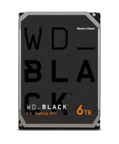 6TB Western Digital WD_BLACK Hochleistungsspeicher Festplatte