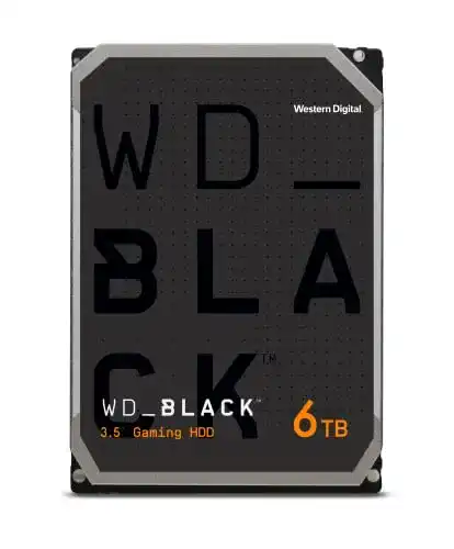 6TB Western Digital WD_BLACK Hochleistungsspeicher Festplatte