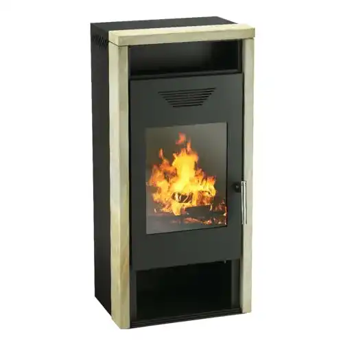 Wamsler Kaminofen KF 101 Yara – Holz Brennender Kaminofen