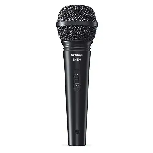 Shure SV200 Mikrofon, dynamisch, schwarz