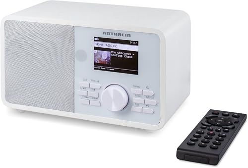 Kathrein DAB+ Link M11 Internetradio in Weiß mit Bluetooth und EWF