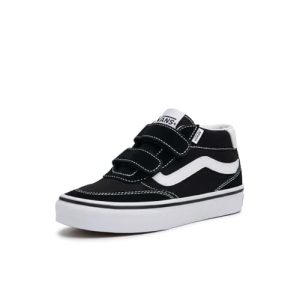 Vans Herren Ward Sneaker aus Wildleder und Canvas in Schwarz/Weiß, Größe 43 EU