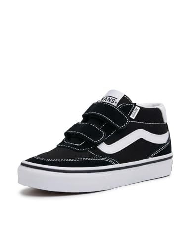 Vans Herren Ward Sneaker aus Wildleder und Canvas in Schwarz/Weiß, Größe 43 EU