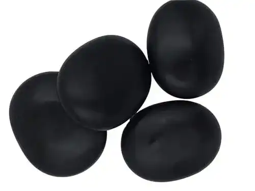 Massagesteine Oksano 4 Stück – Basalt Hot Stones für Massage und Entspannung