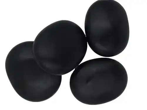 Massagesteine Oksano 4 Stück – Basalt Hot Stones für Massage und Entspannung