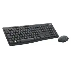Logitech MK295 kabelloses Tastatur-Maus-Set mit SilentTouch-Technologie