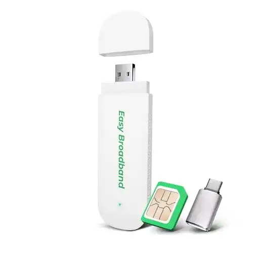 Eiotclub 4G LTE Surfstick mit WiFi 6 und vorinstallierter SIM