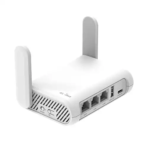 Mini-Router Gl.inet GL-SFT1200 (Opal) mobiler AC1200 WLAN-Reiserouter