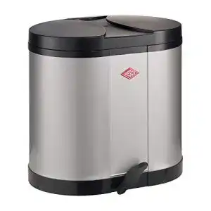 Wesco Öko-Sammler 170 Doppel-Mülleimer mit 2 x 15 Litern für Mülltrennung